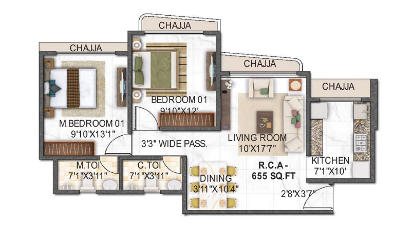 codename evolve kandivali west-2-bhk-2.jpg